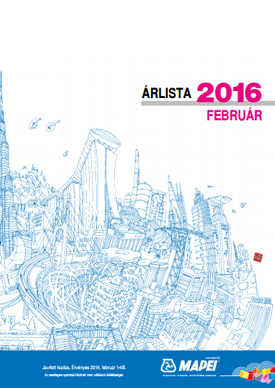 Árlista Február 2016
