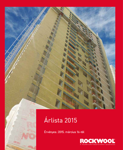 Rockwool árlista